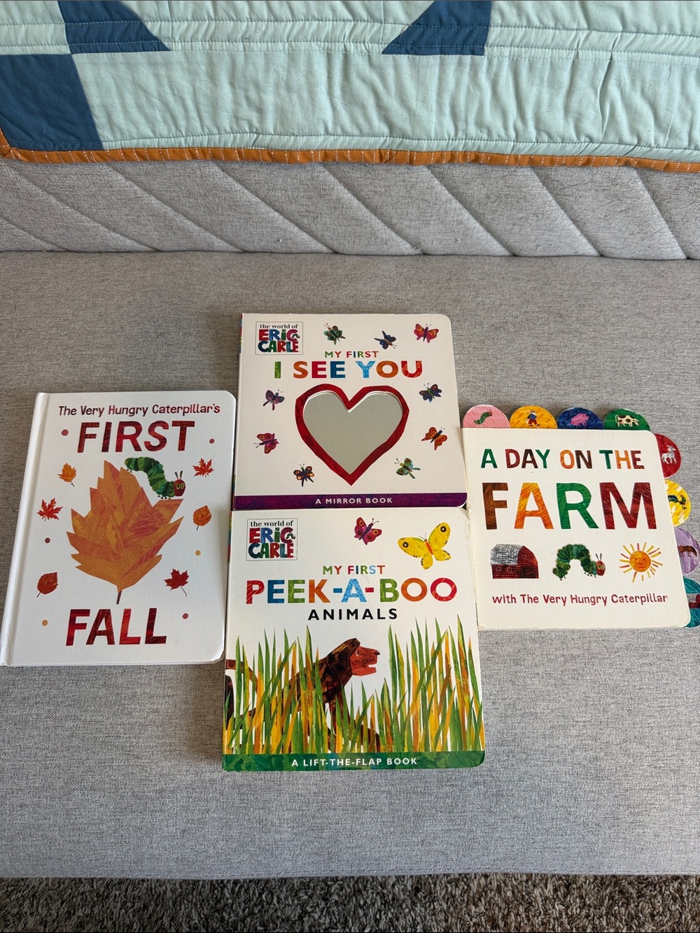 Eric Carle Board Book Bundle - Colorful Kids Books!